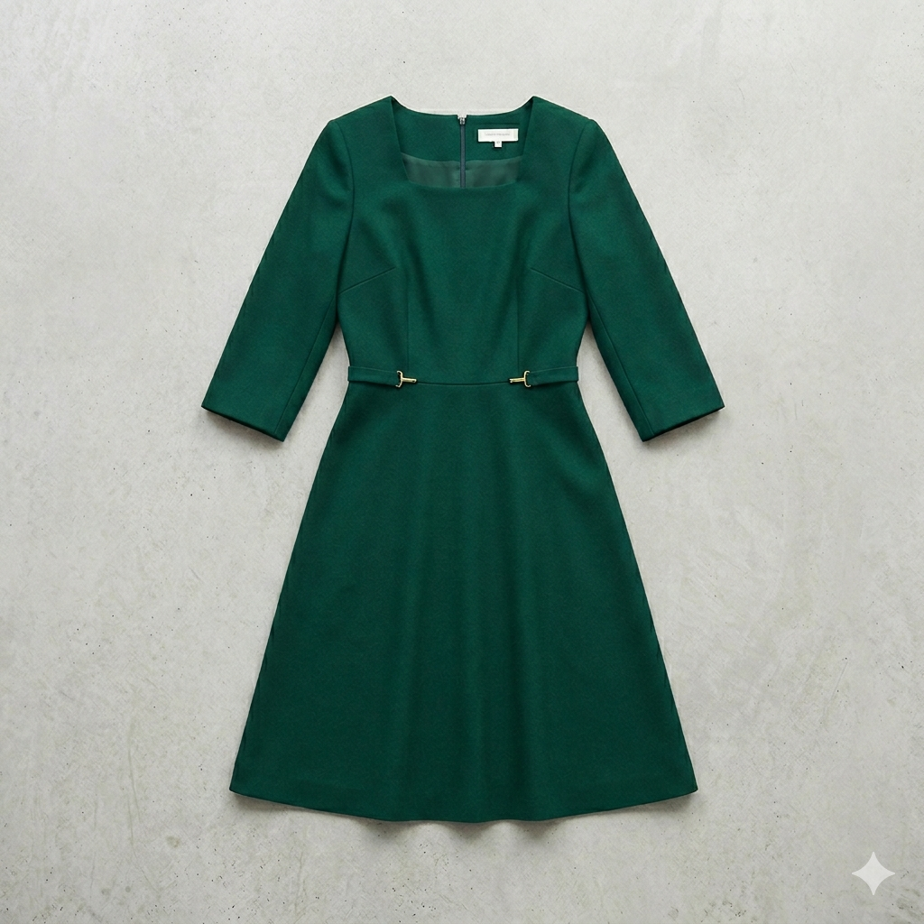 The Kensington | Square-Neck Midi